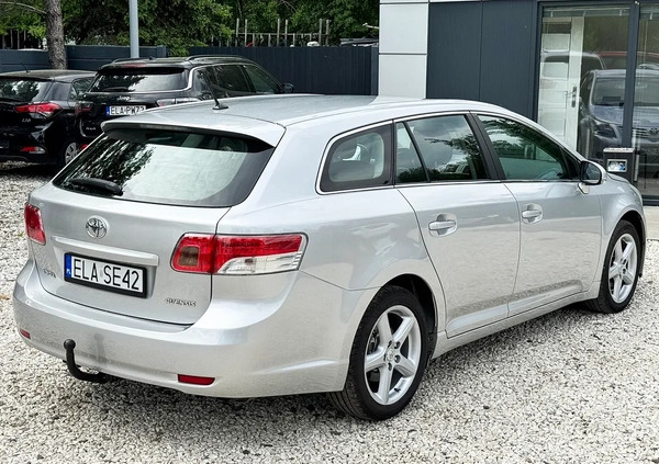 Toyota Avensis cena 34900 przebieg: 167000, rok produkcji 2009 z Łask małe 781